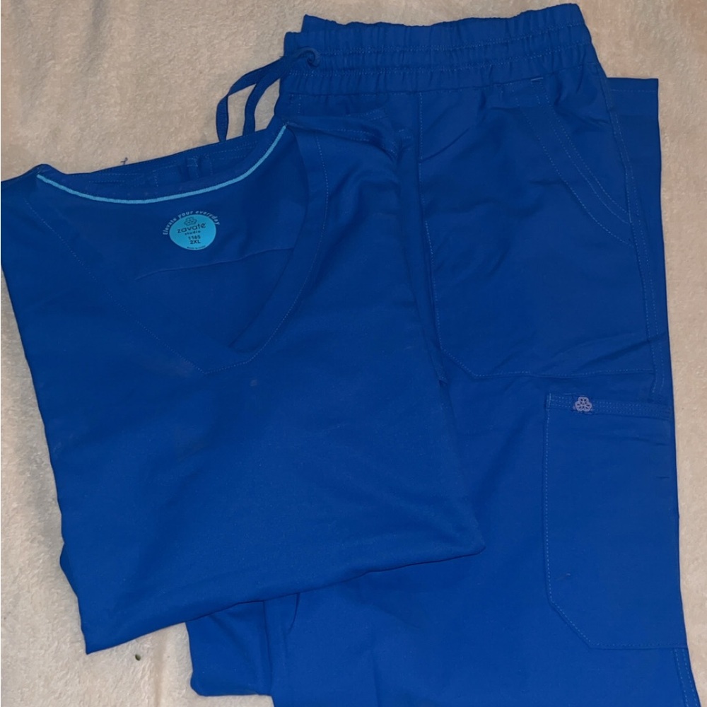 Royal Blue Women’s Scrubs Set size 2XL/XL